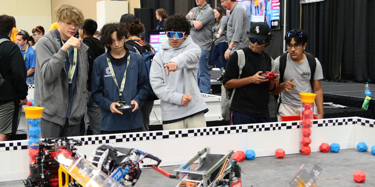 Drivers compete at VEX Robotics World Championship